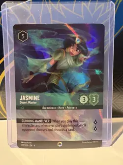 Disney Lorcana | Jasmine - Desert Warrior (Enchanted) | 212/204 | Ursula's Re... - Image 1