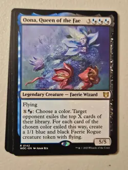 MTG l Oona, Queen of the Fae (x4 Playset) | (NM) Wilds of Eldraine Commander - Image 1