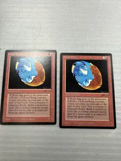 X2 Magic the Gathering Arabian Nights Rukh Egg NM X 2 2 Copies - Image 1