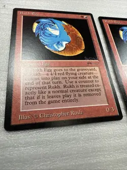 X2 Magic the Gathering Arabian Nights Rukh Egg NM X 2 2 Copies - Image 2