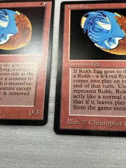X2 Magic the Gathering Arabian Nights Rukh Egg NM X 2 2 Copies - Image 3