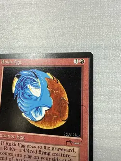 X2 Magic the Gathering Arabian Nights Rukh Egg NM X 2 2 Copies - Image 5