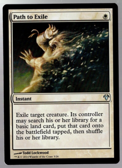 Path to Exile 3/26 Non Foil Uncommon Modern Event Deck MTG Near Mint - Image 1