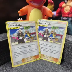 Guzma and Hala Regular #193/236 - COSMIC ECLIPSE Pokemon TCG 2019 - Image 1