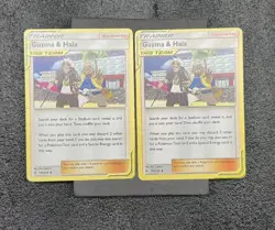 Guzma and Hala Regular #193/236 - COSMIC ECLIPSE Pokemon TCG 2019 - Image 2