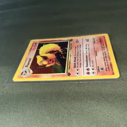 Pokemon TCG Flareon 1st Edition Holo Card Jungle 3/64 MP - Image 3