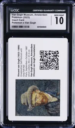 2023 POKEMON VAN GOGH MUSEUM, AMSTERDAM CGC 10 GEM MINT - Image 1