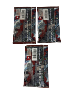 Lot of x3 Pokemon TCG Sun & Moon Crimson Invasion (10 card each) Booster Packs - Image 2