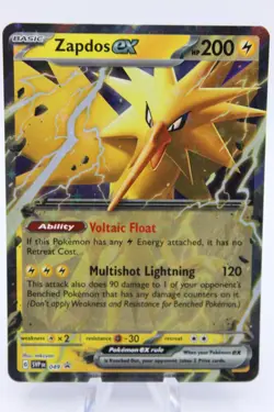 Pokemon TCG S&V: Promos Zapdos EX 049 - Near Mint - Cosmos Holo - Image 1