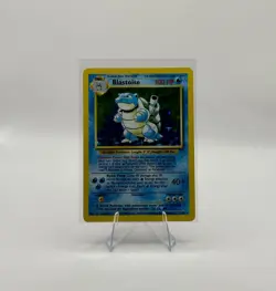 Pokemon TCG: Blastoise 2/102 - Base Set Unlimited Holo Rare Card WOTC LP Vintage - Image 1