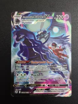 Pokemon TCG Shadow Rider Calyrex VMAX TG18/TG30 Astral Radiance Trainer Gallery - Image 1