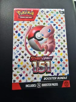 Pokemon 151 Scarlet Violet Booster Bundle English TCG, New Sealed - Image 1