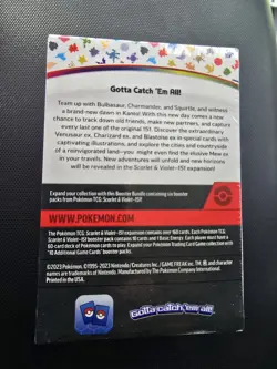 Pokemon 151 Scarlet Violet Booster Bundle English TCG, New Sealed - Image 2