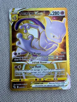 Mewtwo VSTAR (Secret) 086/078 Pokemon GO Holo - Image 1