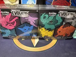 LOT OF 2 POKEMON EVOLVING SKIES FACTORY SEALED ELITE TRAINER BOX ETB - Image 1