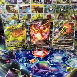 Pokemon Charizard UPC Promo Cards SWSH260 v SWSH261 VMAX SWSH262 VSTAR - Image 1