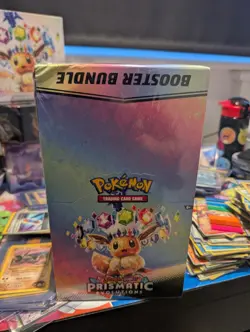 Pokemon TCG: Prismatic Evolutions Booster Bundle Display Case - SEALED - Image 2
