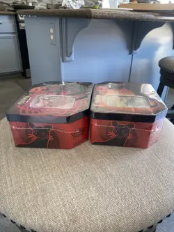 Pokemon TCG Team Rocket Tin Set of 2 - Mewtwo ex & Persian -New Sealed - - Image 4