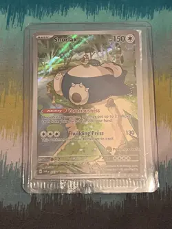 Pokemon Snorlax SVP051 Pokemon Center Stamped Promo, Factory Sealed Brand New - Image 1