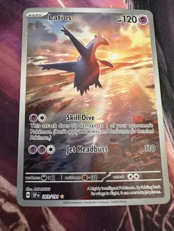 2024 Pokemon Card Surging Sparks LATIOS Illustration Rare 203/191 Fresh NM - Image 1