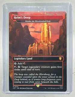 Helm's Deep 2023 MTG Lord of the Rings Tales Middle-Earth #0374 (B) - Image 1