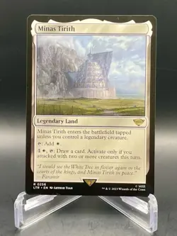 Minas Tirith 0256 Lord of the Rings Rare Card Magic the Gathering NM/M - Image 1