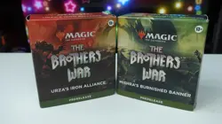 Magic The Gathering The Brothers War Pre-Release Kits Urza & Mishra NEW - Image 1
