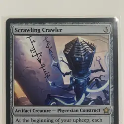 NMT MTG Scrawling Crawler Foundations Regular Colorless Artifact Creature - Image 2