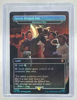 Green Dragon Inn 2023 MTG Lord of Rings Tales Middle-Earth #0365 Foil - Image 1