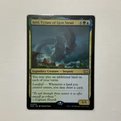 Magic the Gathering TCG - Aesi, Tyrant of Gyre Strait (Mythic Card) - Image 1