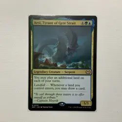 Magic the Gathering TCG - Aesi, Tyrant of Gyre Strait (Mythic Card) - Image 3