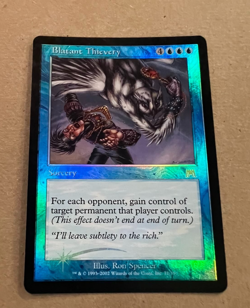 Foil - Blatant Thievery - Onslaught - MTG - Magic the Gathering - Foil - Image 1