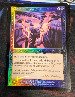 Magic The Gathering - Cabal Ritual - Torment - Foil LP - Image 1