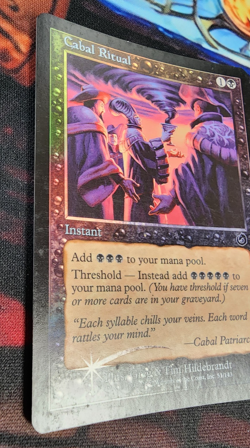Magic The Gathering - Cabal Ritual - Torment - Foil LP - Image 5