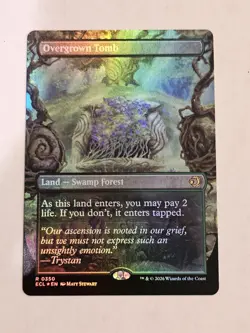 Overgrown Tomb (Borderless) Lorwyn Eclipsed Foil - Image 1