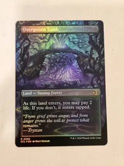 Overgrown Tomb (Borderless) Lorwyn Eclipsed Foil - Image 2