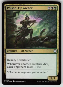 Poison-Tip Archer Uncommon The List Reprints 090 MTG Near Mint 2020 - Image 1