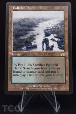Polluted Delta - 2002 Magic the Gathering - Onslaught Regular - Image 1