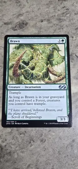 Brawn Ultimate Masters Regular Uncommon Creature MTG NM - Image 1