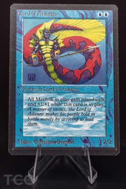 Lord of Atlantis - 1993 Magic the Gathering - Limited Edition Beta Regular - Image 1