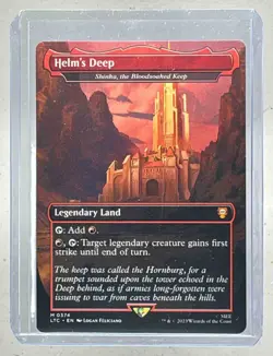 Helm's Deep 2023 MTG Lord of the Rings Tales Middle-Earth #0374 (A) - Image 1