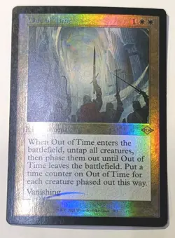 Out of Time (Retro Frame) Modern Horizons 2 Foil - MTG RARE - Image 1