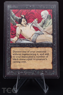 Sacrifice - 1993 Magic the Gathering - Limited Edition Beta Regular - Image 1