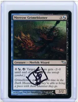 Merrow Grimeblotter Shadowmoor Signed Artist Proof MTG - Image 1