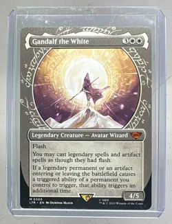 Gandalf the White 2023 Magic: Gathering Lord of Rings Tales Middle-Earth #0305 - Image 1