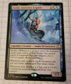 Lonis, Genetics Expert, Ravnica Clue Edition, Magic MTG 0037 R CLU - Image 1