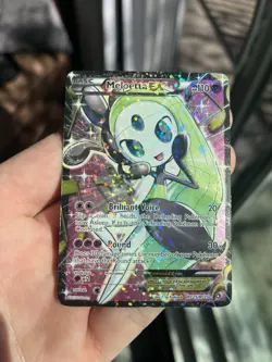 Pokemon TCG Meloetta EX Full Art Ultra Rare Card RC25/RC25 MP- - Image 1