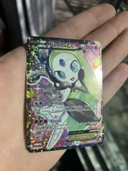 Pokemon TCG Meloetta EX Full Art Ultra Rare Card RC25/RC25 MP- - Image 4