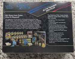 Crown Zenith Pokemon Center Elite Trainer Box Plus ETB - New Factory Sealed - Image 2