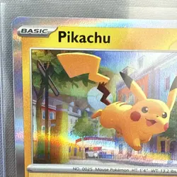 Pokemon TCG - 2023 Trick or Trade Stamped Pikachu 62/193 Holo Pack Fresh NM - Image 5